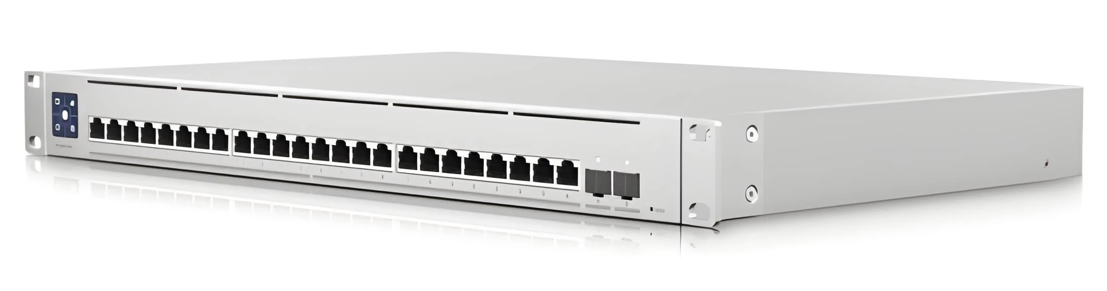 Ubiquiti Switch UniFi 24xRJ45 10G/2xSFP28 25G Managed 19" Rack-Mountable, 1.3" Touchscreen