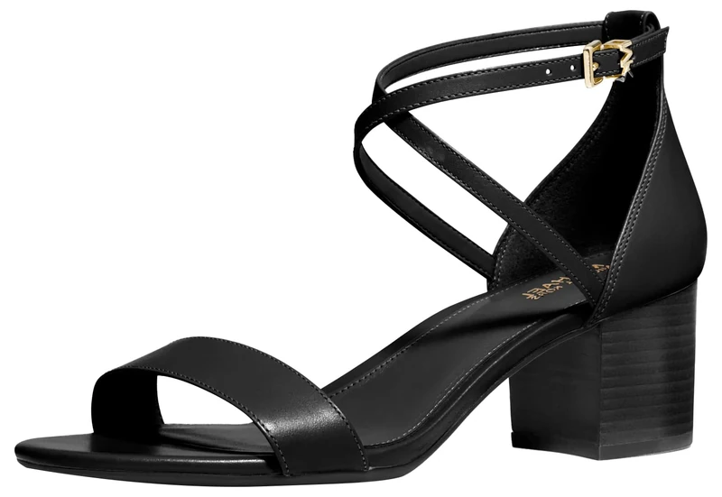 Michael Kors 40S2SEMA1L-001 SERENA FLEX SANDAL Women BLACK UK 4
