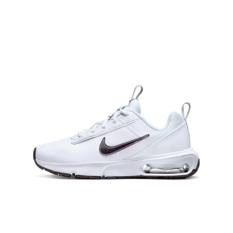 Nike Boys Air Max Intrlk Lite Sneaker, White Black Photon Dust Wolf Grey, 5 UK