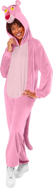 Rubies Adult Pink Panther Comfywear Costume, As Shown, L/XL