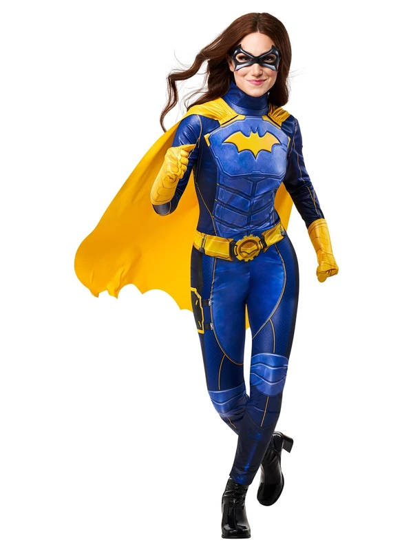 Rubies 703123M DC Gotham Knights Batgirl Deluxe Women's Costume Adult Sized, Multicoloured, M Halloween