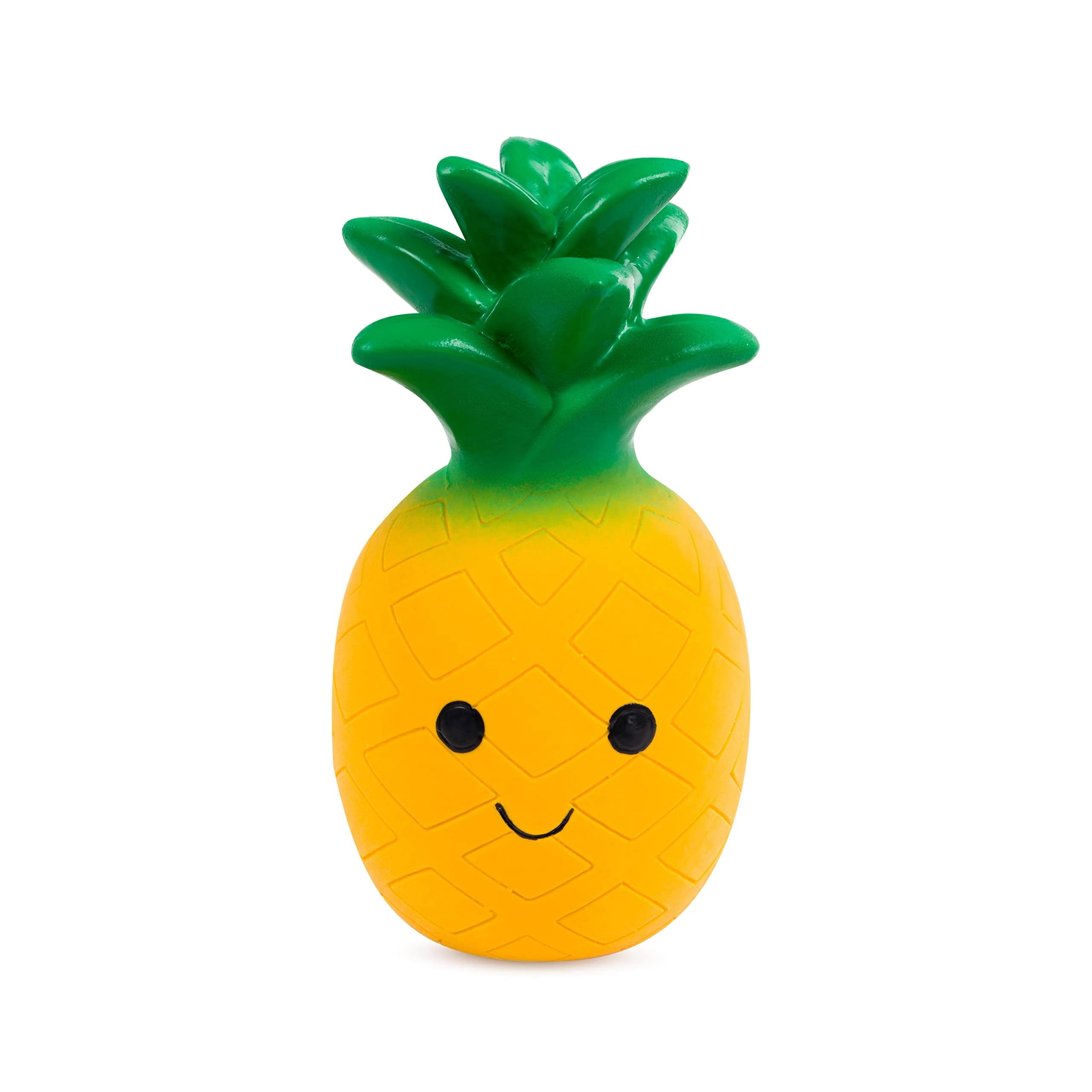 Petface Latex Pineapple Soft Chew Dog Toy, Large