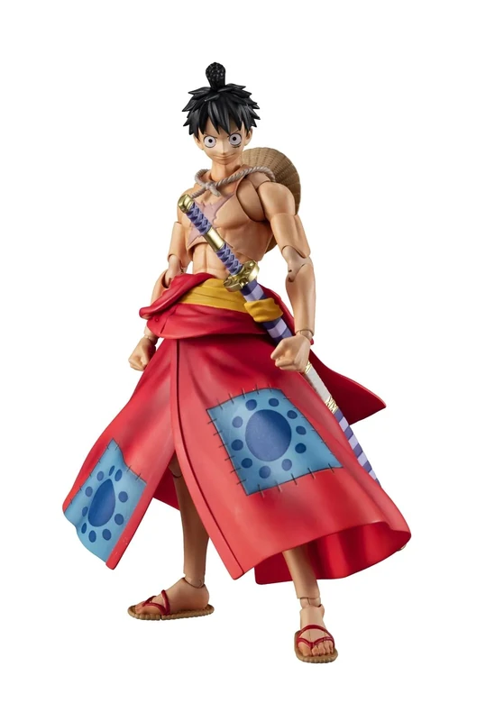 Megahouse One Piece Luffy Taro Figure Variable Action Heroes 17 cm, Mehrfarbig, Standard Size