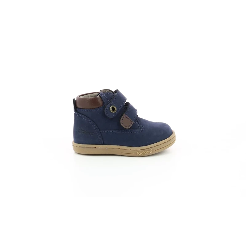 Kickers Boy's Unisex Kids Tackeasy Oxford Flat, Navy, 7.5 UK Child
