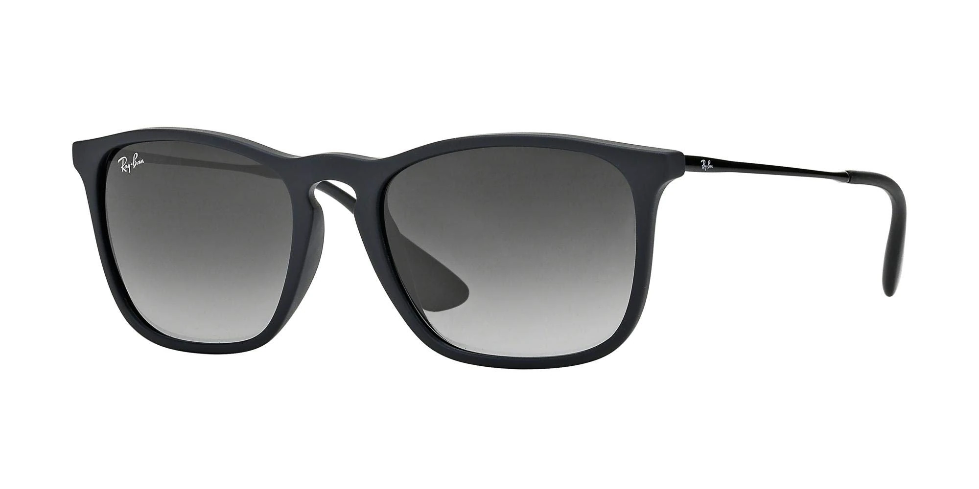 Ray-Ban Men's RB4187 Chris Sunglasses, Black, One Size