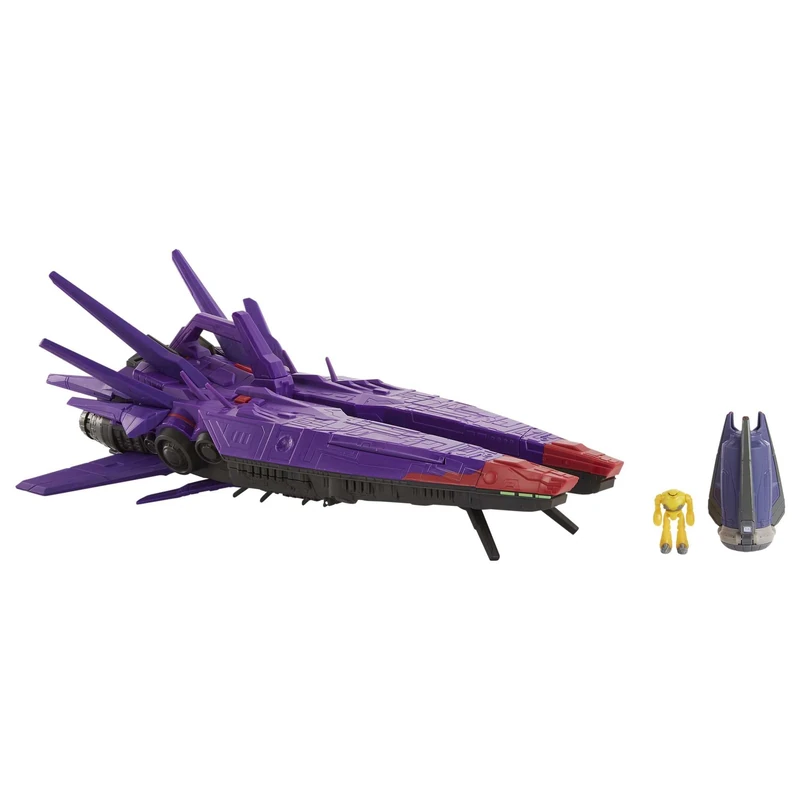 Disney Pixar Lightyear Disney Pixar Lightyear Hyperspeed Series Zurg Mothership 24 Inch Long Spacecraft with Authentic Detail, Mini Zyclops Figure, Toy Gift 4 Years & Up