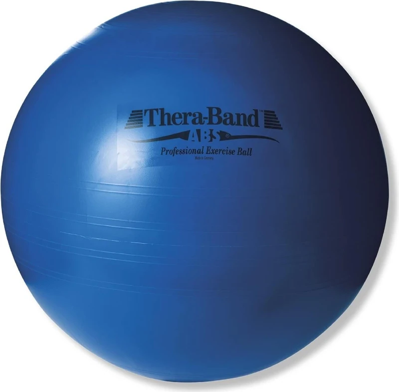 THERABAND Anti-Burst Exercise Ball 75cm Blue | Gym Ball for Pilates, Core Strength & Stability Training - Image 1
