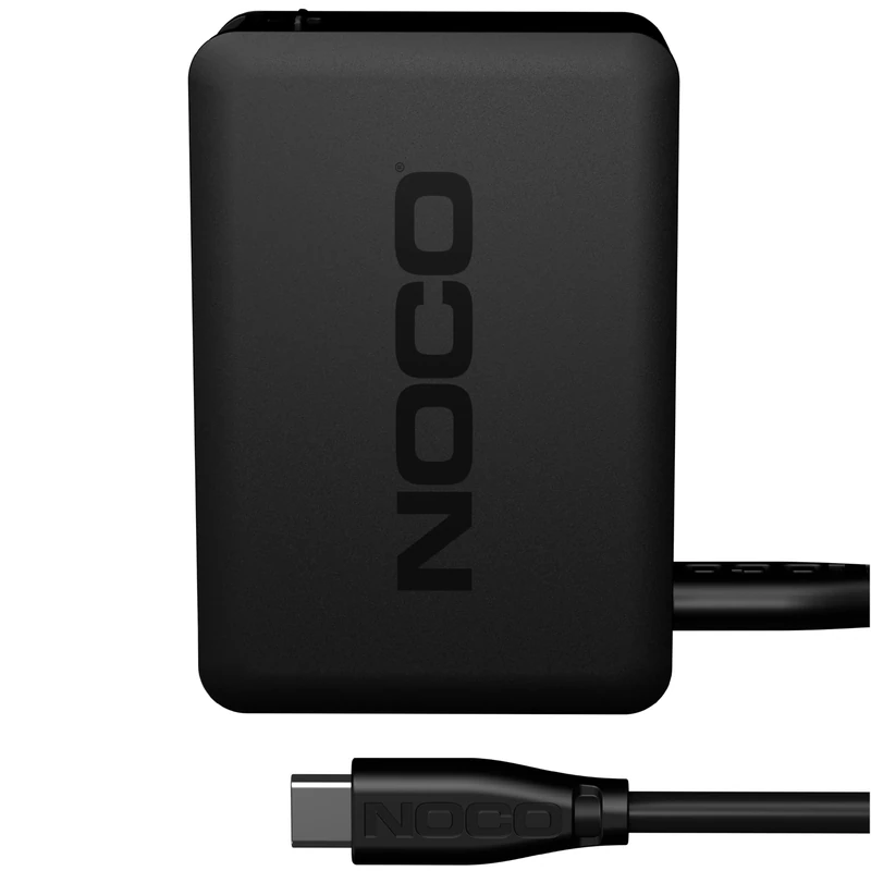 NOCO U65 65W Boost X USB-C Fast Charger for GBX45, GBX55, GBX75, and GBX155 UltraSafe Lithium Jump Starters, Plus MacBook, iPad, iPhone, Galaxy, Dell, Note, Pixel, Lenovo, HP, Switch, and More - Image 1