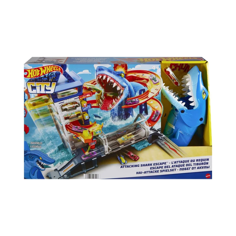 Hot Wheels Hw City attacks Shark Soc