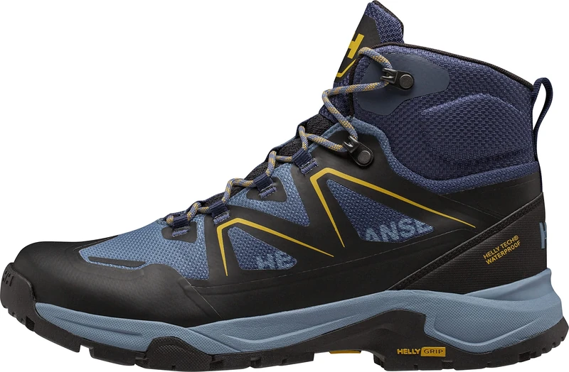 Helly Hansen Men's Cascade Mid Cut Hiking Boots, 625 Blue Fog, 7.5 UK