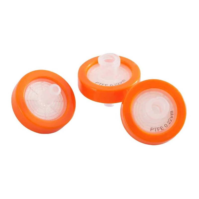 qpore 6-0136 Polypropylene/Mixed Cellulose Ester Syringe Filter, Non-Sterile, 25 mm Outer Diameter, 0.22 µm Pore Size, Pack of 100