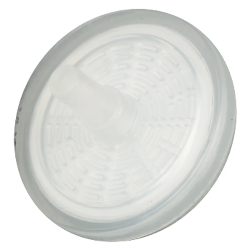 qpore 6-0074 Polypropylene/Polyvinylide Fluoride Syringe Attachment Filter, Fibreglass Prefilter, Non-Sterile, Hydrophilic, 0.22µm Pore Size, Outer Diameter 30 mm, Pack of 100