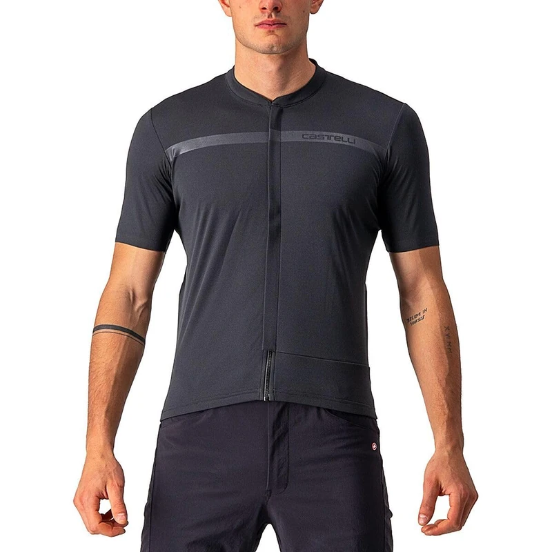 CASTELLI 4522006-030 Unlimited ALLROAD Jersey Men's T-Shirt Dark Gray L