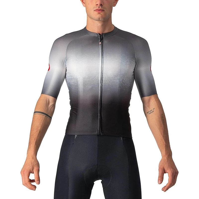 CASTELLI 4522014-085 AERO RACE 6.0 JERSEY Sweatshirt Men's Light Black/Dark Gray L