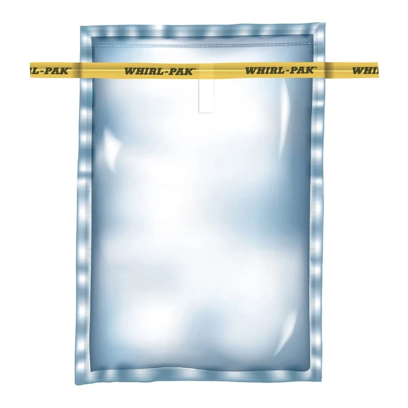 Whirl-Pak 1-7162 Low Density Polyethylene/Plastic Bags No Label Sterile 1627ml Capacity 190mm Width x 300mm Length Pack of 100