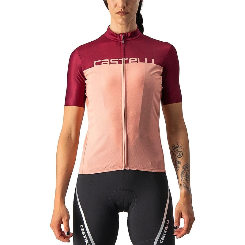 CASTELLI Velocissima Jersey – Women’s Cycling Jersey, Breathable and Comfortable