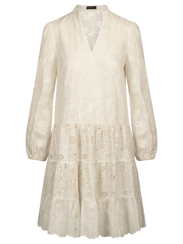 ApartFashion Women's Summer Dress, Cream, 10