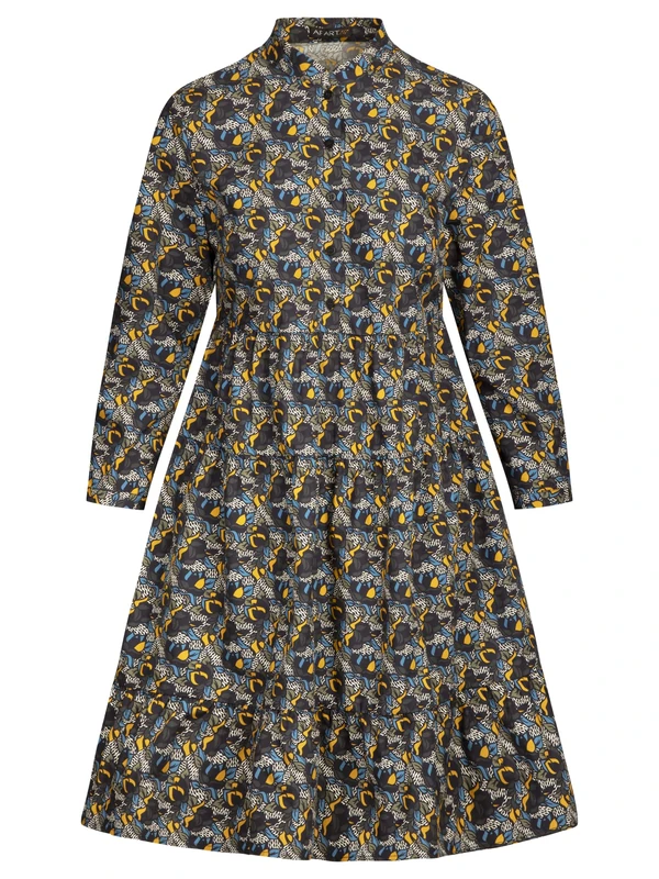 ApartFashion Women's Dress, Multi-Coloured, 18