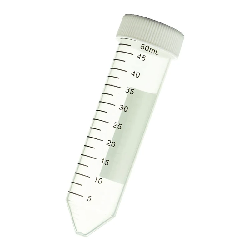 neoLab NeoCulture Polypropylene Tapered Centrifuge Tube, Sterile, 50 ml, 121 mm Height, Pack of 500