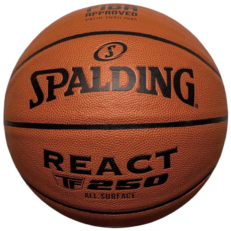 Spalding React TF-250 FIBA Sz7 Composite Basketball
