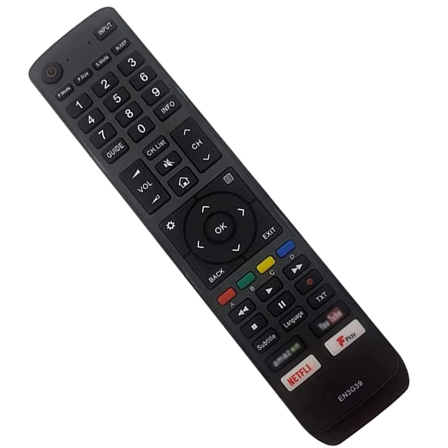 NEW Replacement for hisense en3g39 remote control for hisense tv remote smart LED LCD TV, No Setup Needed for Hisense Remote Control