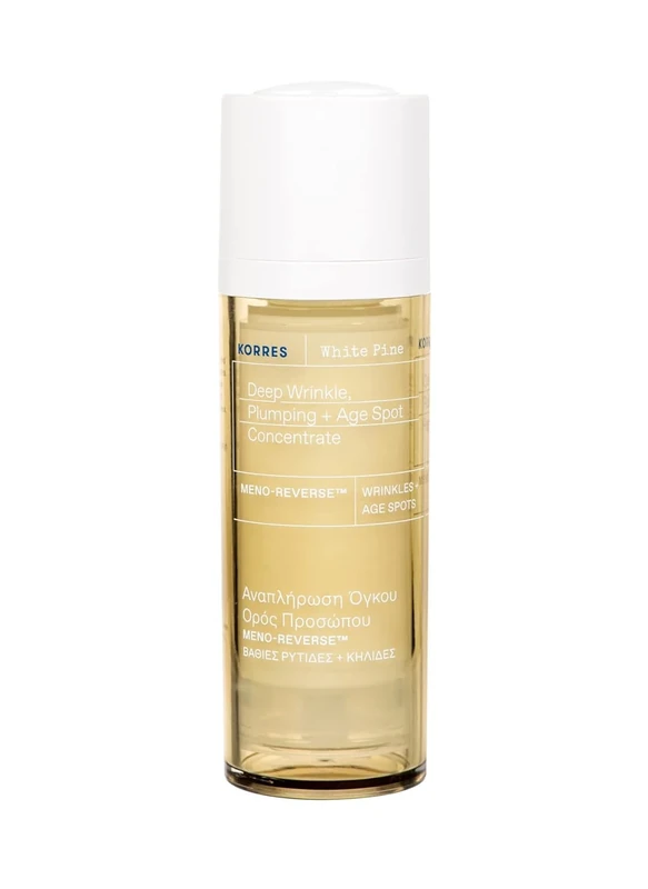 White Pine Meno-Reverse Deep Wrinkle, Plumping + Age Spot Concentrate, Soften the Appearance of Lines and Wrinkles, 30ml