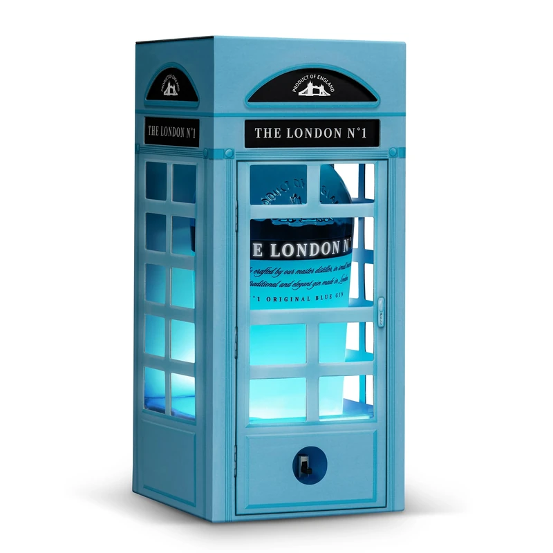 The London No.1 Gin light up phone box gift pack 70cl