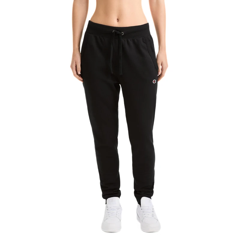 Champion Women's Jogger Powerblend Fleece Jogging Bottoms 29" (Plus Sweatpants, Black, S