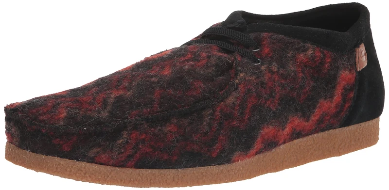 Clarks Mens Shacre Ii Step Loafer, Black Wool, 13