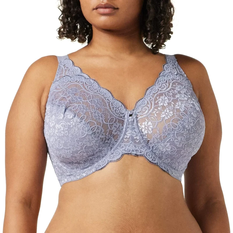 Triumph Women's Amourette 300 W X Bra, Morandi Grey, 36DD