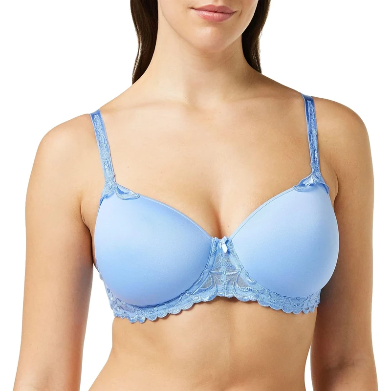 Triumph Women's Modern Finesse WP Wired Padded Bra, Rumba Red, 34B