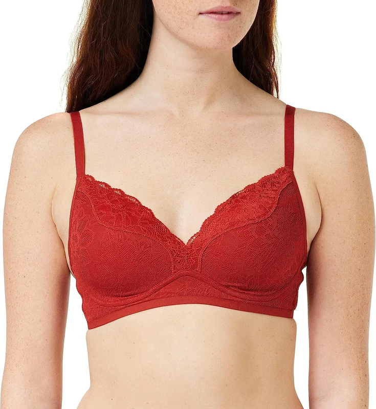 Triumph Women's Fit Smart P01 EX Bra, Spicy Red, 01