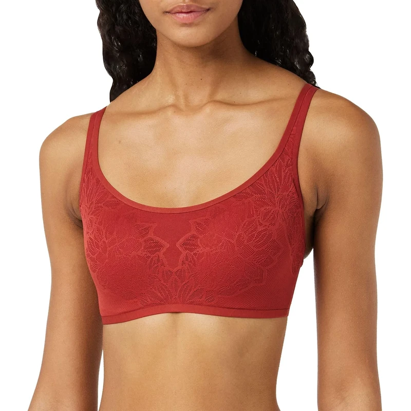 Triumph Women's Fit Smart Ex Padded bra, Spicy Red, 1 UK