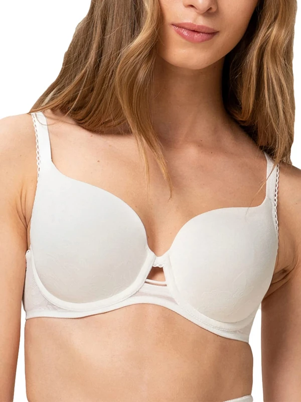 Triumph Womens Wild Rose Sensation Wp Bra, Silk White, 32E UK