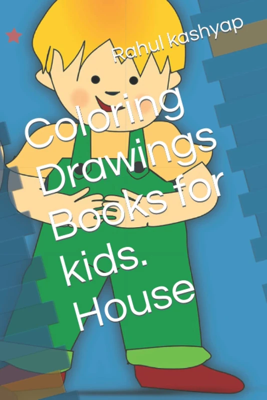 Coloring Drawings Books for kids. House
