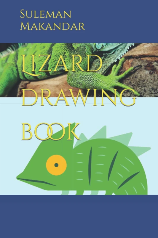 Lizard drawing book