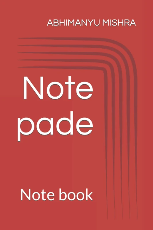 Note pade: Note book