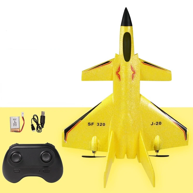 Chmentnanza RC Plane - 2.4GHz Beginner Jet, 150m Range, Easy Fly
