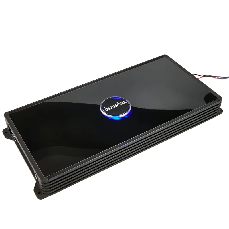 In Phase Car Audio IPA5001D 1 Ohm Stable Monoblock Subwoofer Amplifier, 5000 Watts, Black
