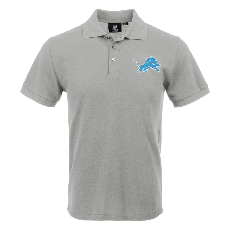 FOCO Men's NFL Team Logo Polo Short Sleeve Shirt