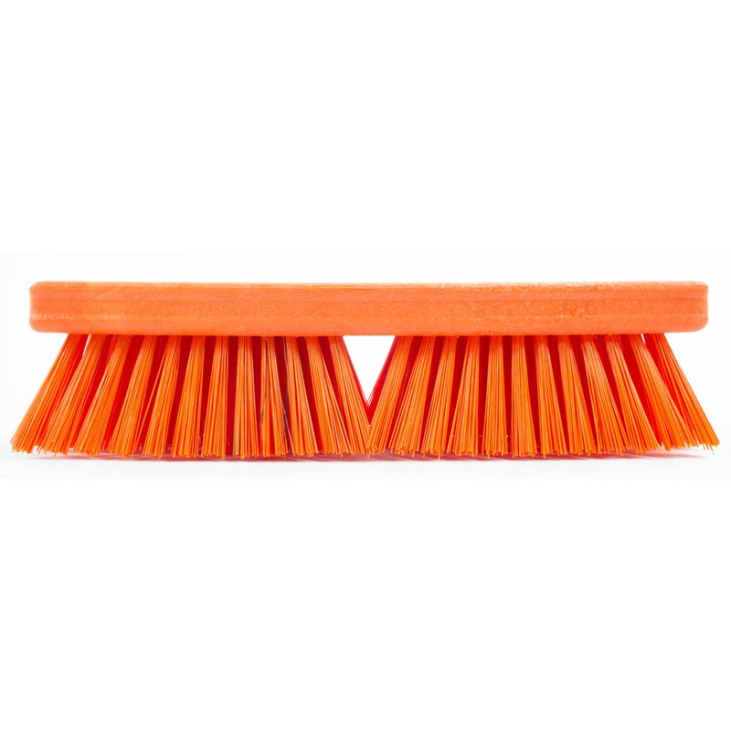 Carlisle FoodService Products Brush, Floor, Orange, 25.4 cm