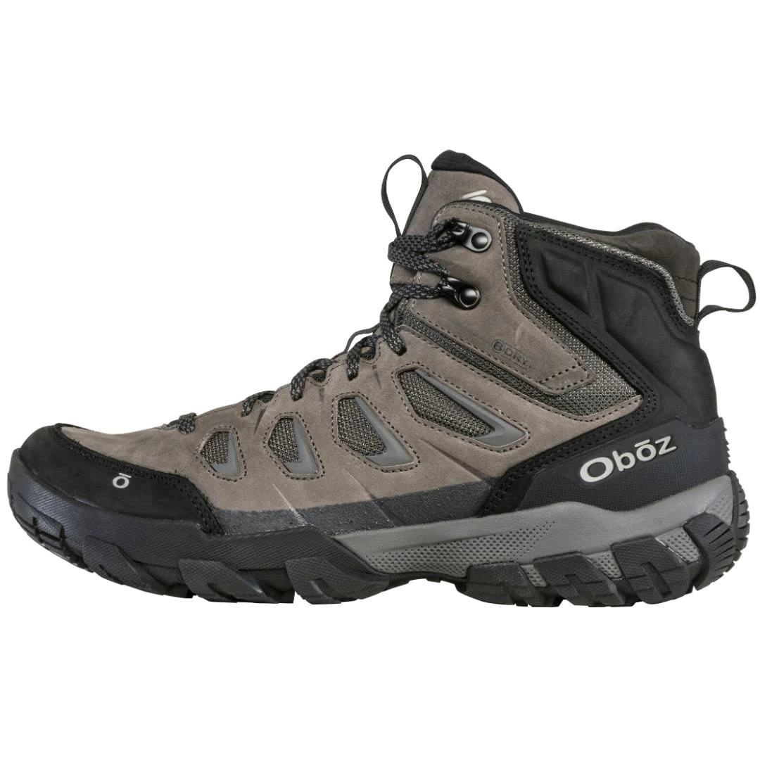 Oboz Men's Sawtooth X Mid B-Dry Hiking Boot, Charcoal, 5 UK