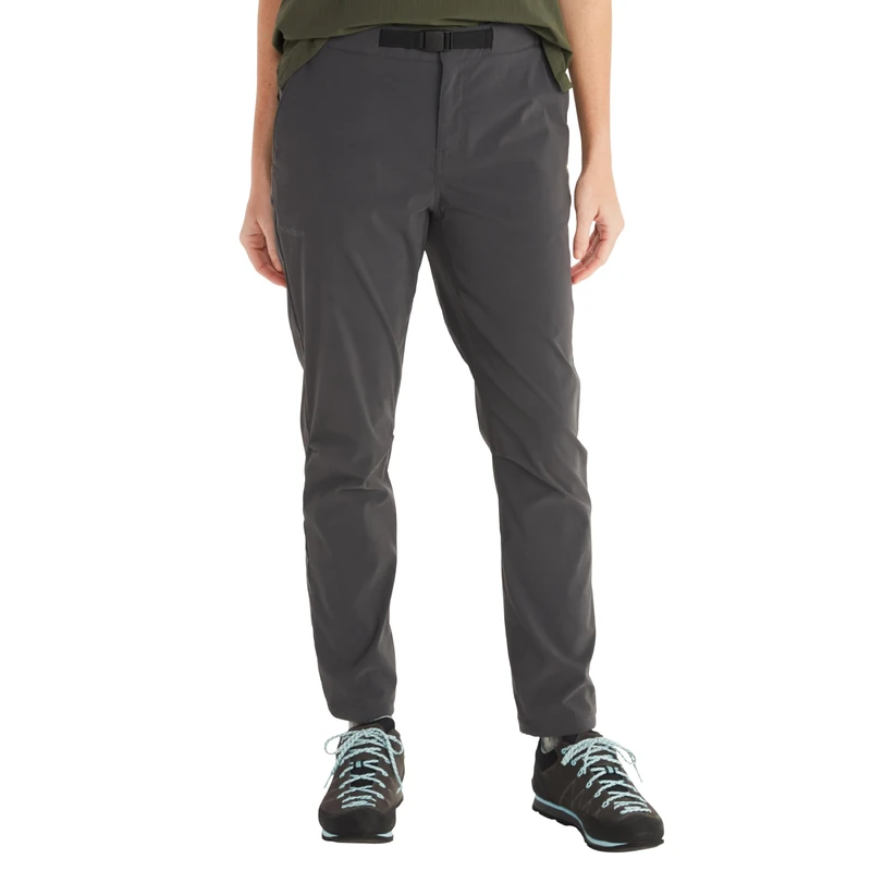 Marmot Women's Wm's Kodachrome Pant, Breathable Trekking Pants, Water-Repellent Softshell Hiking Trousers, Long Functional Trousers, Dark Steel, 12 - Image 1