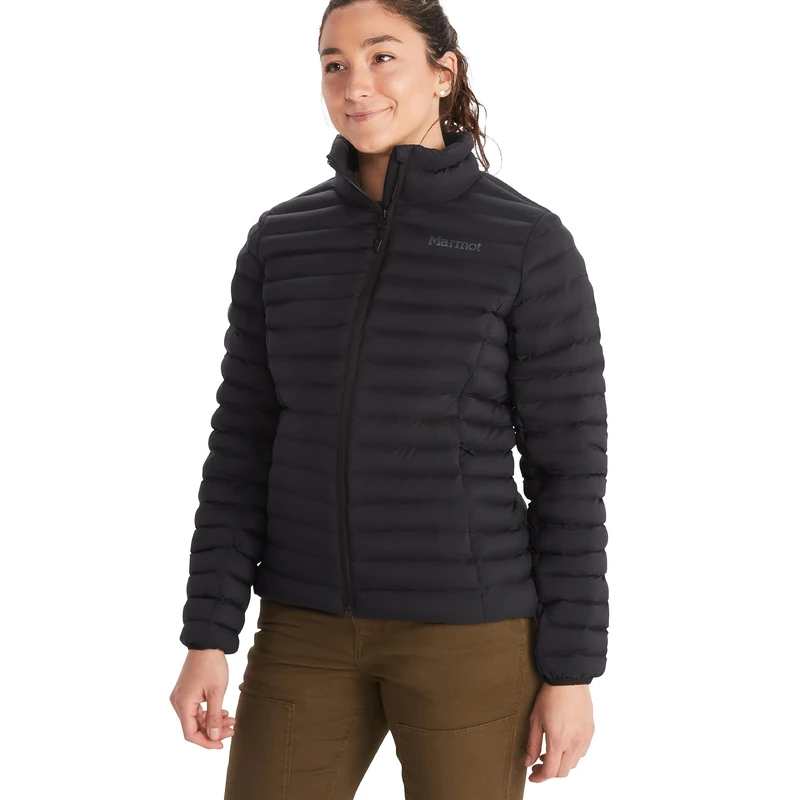 Marmot Women Echo Featherless Jacket, Warm Puffy Jacket, Insulated Winter Coat, Water-resistant Quilted Parka, Lightweight Packable Outdoor Jacket, Windproof