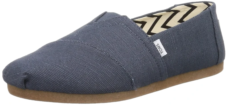 TOMS Classics 1001A07, Espadrilles Man, Dark Slate, 9 UK