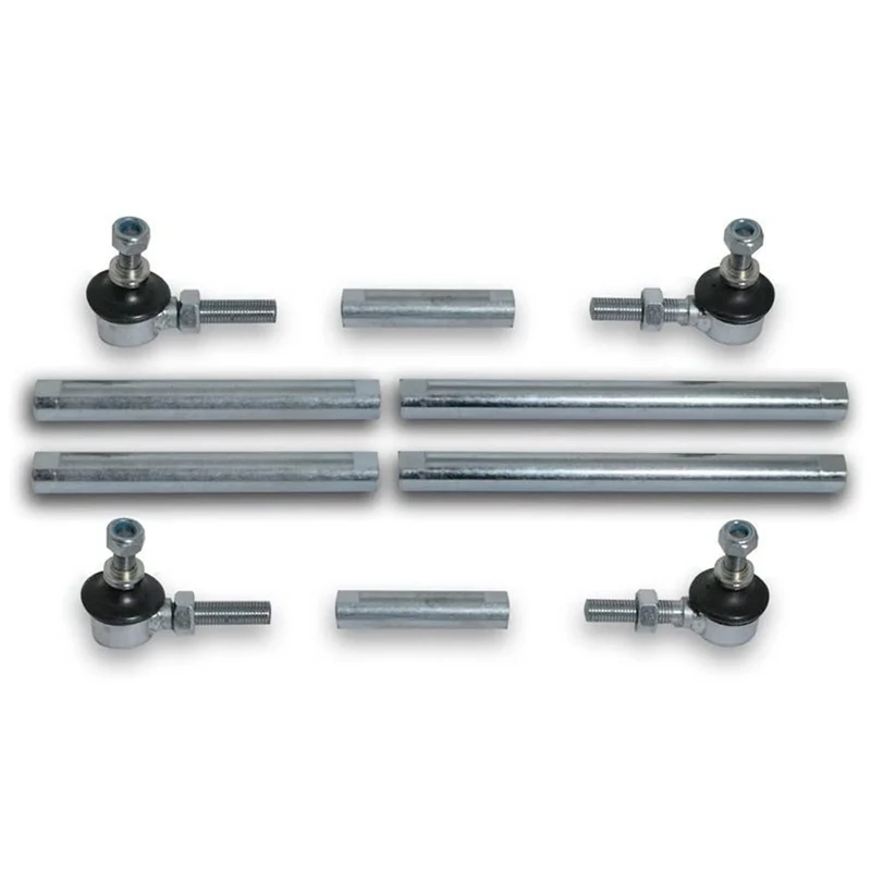 H&R adjustable droplink 140-320mm, M10x1,25 (1 piece), Silver