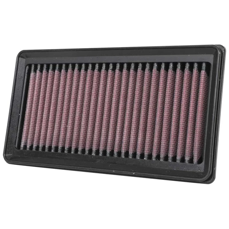 K&N Replacement air filter compatible with Triumph Scrambler 1200cc incl. XE & XC 2019- (TB-1219),Red
