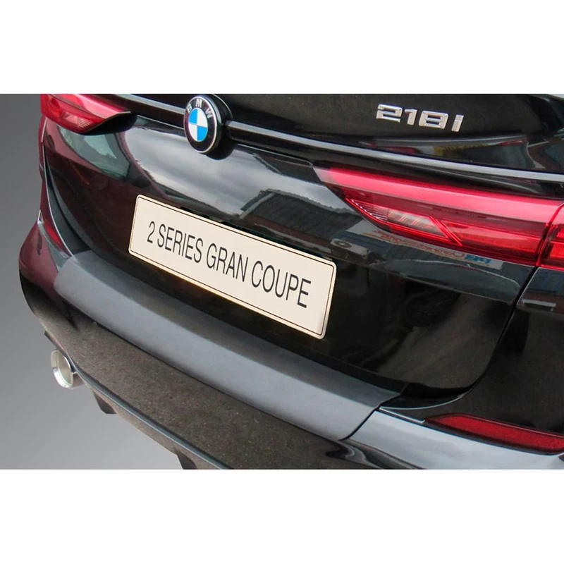 RGM ABS Rear bumper protector compatible with BMW 2-Series F44 Gran Coupé 'M' Sport & M235i 2020- Black