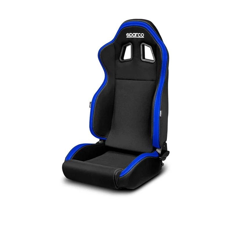 Sparco Sport Seat R100 MY22 - Black/Blue - Reclinable