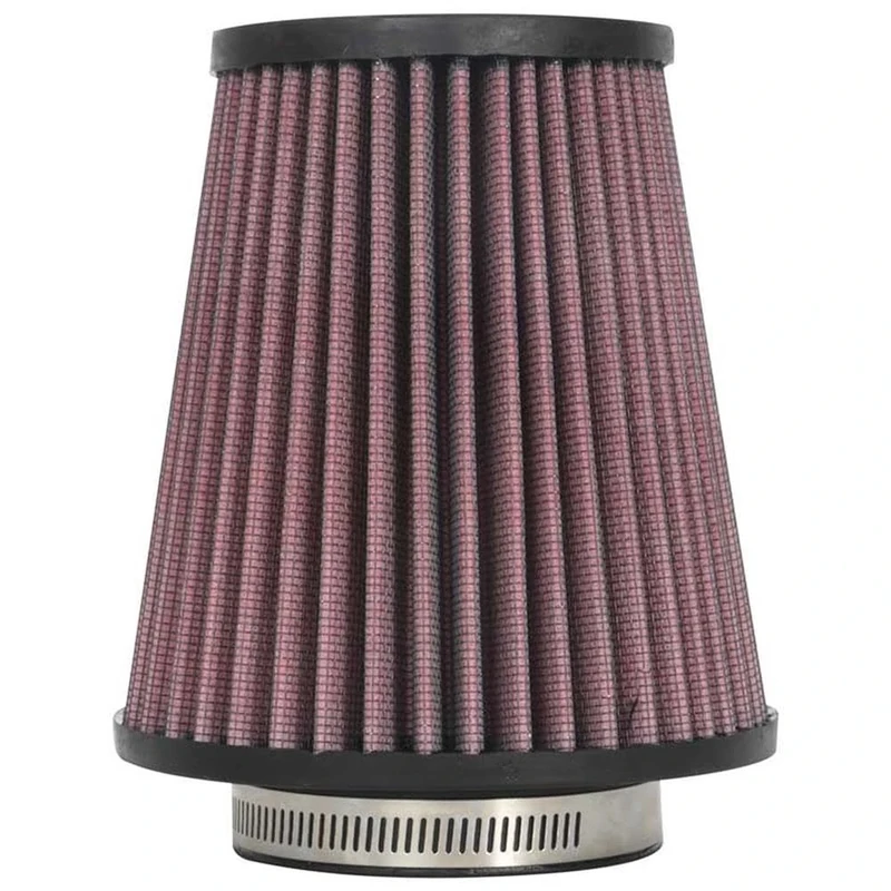 K&N Universal Clamp-On Air Filter: High Performance, Premium, Washable, Replacement Filter: Flange Diameter: 2.75 In, Filter Height: 5.5 In, Flange Length: 0.75 In, Shape: Round Tapered, RU-5131
